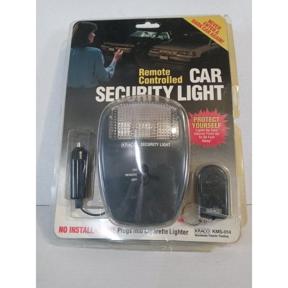 CAR SECURITY LIGHT REMOTE CONTROLLED KRACO KMS-014  New - Picture 6 of 8
